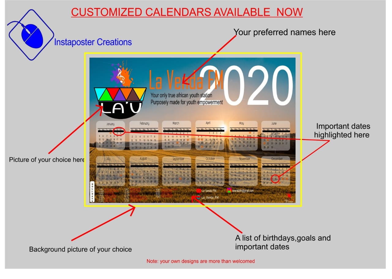 products offered by instaposters